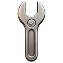 Cuemon options pattern icon with a configured parameter object feeding a validated component.